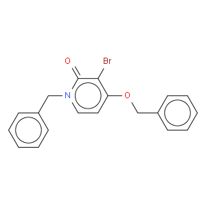 (1-benzyl-4-(benzyloxy)-3-bromopyridin-2(1h)-one)