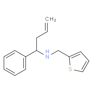 (1-phenyl-but-3-enyl)-thiophen-2-ylmethyl-amine