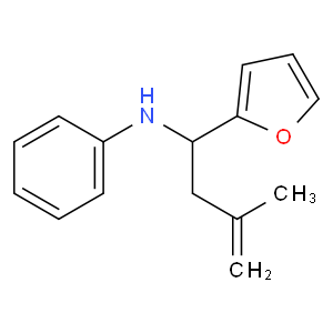 (1-furan-2-yl-3-methyl-but-3-enyl)-phenyl-amine