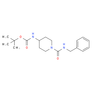 (1-benzylcarbamoyl-piperidin-4-yl)-carbamic acid tert-butyl ester
