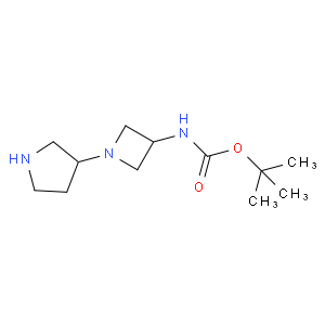 (1-pyrrolidin-3-yl-azetidin-3-yl)-carbamic acid tert-butyl ester