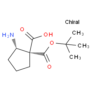 (1r,2s)-boc-2-amino-1-cyclopentanecarboxylic acid
