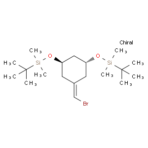 (1r,3r)-5-(bromomethylene)-1,3-bis(tert-butyldimethylsilyloxy)cyclohexane