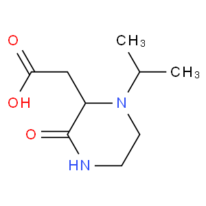 (1-isopropyl-3-oxo-piperazin-2-yl)-acetic acid