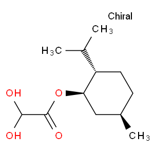 (1r,2s,5r)-2-isopropyl-5-methylcyclohexyl 2,2-dihydroxyacetate