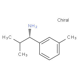 (1s)-2-methyl-1-(3-methylphenyl)propylamine
