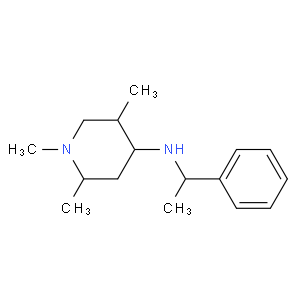 (1-phenyl-ethyl)-(1,2,5-trimethyl-piperidin-4-yl)-amine