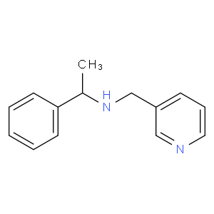 (1-phenyl-ethyl)-pyridin-3-ylmethyl-amine