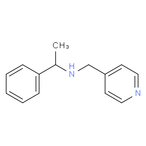 (1-phenyl-ethyl)-pyridin-4-ylmethyl-amine