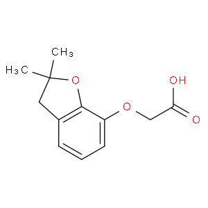 (2,2-dimethyl-2,3-dihydro-benzofuran-7-yloxy)-acetic acid