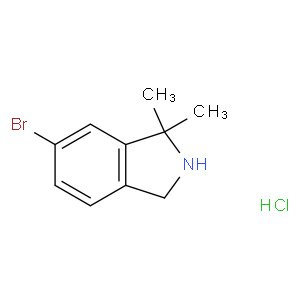 6-bromo-1,1-dimethyl-2,3-dihydro-1H-isoindole HCL