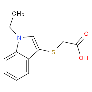 (1-ethyl-1h-indol-3-ylsulfanyl)-acetic acid