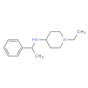 (1-ethyl-piperidin-4-yl)-(1-phenyl-ethyl)-amine