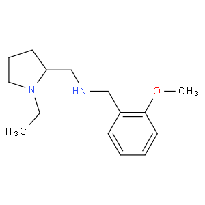 (1-ethyl-pyrrolidin-2-ylmethyl)-(2-methoxy-benzyl)-amine