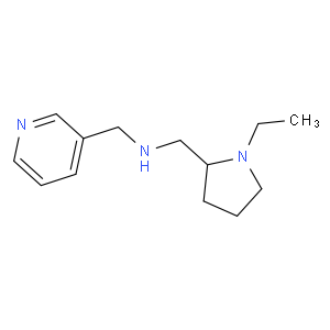 (1-ethyl-pyrrolidin-2-ylmethyl)-pyridin-3-ylmethyl-amine