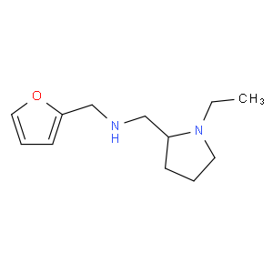 (1-ethyl-pyrrolidin-2-ylmethyl)-furan-2-ylmethyl-amine