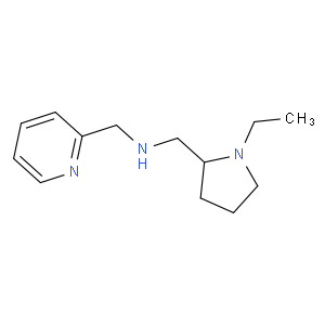 (1-ethyl-pyrrolidin-2-ylmethyl)-pyridin-2-ylmethyl-amine