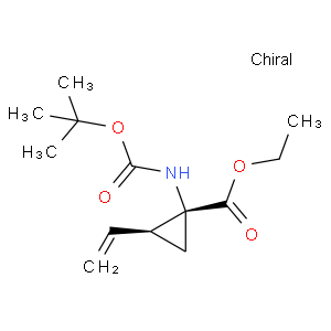 (1r,2s)-1-tert-butoxycarbonylamino-2-vinylcyclopropanecarboxylic acid ethyl ester