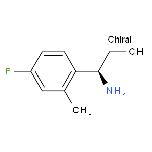 (1r)-1-(4-fluoro-2-methylphenyl)propylamine