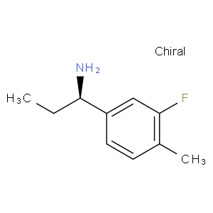 (1r)-1-(3-fluoro-4-methylphenyl)propylamine