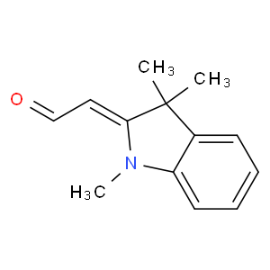 (1,3,3-trimethyl-1,3-dihydro-indol-2-ylidene)-acetaldehyde