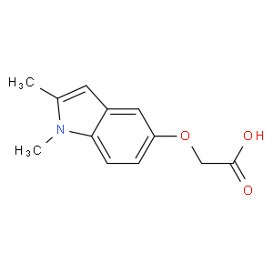 (1,2-dimethyl-1h-indol-5-yloxy)-acetic acid