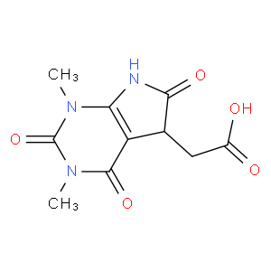 (1,3-dimethyl-2,4,6-trioxo-2,3,4,5,6,7-hexahydro-1h-pyrrolo[2,3-d]pyrimidin-5-yl)-acetic acid