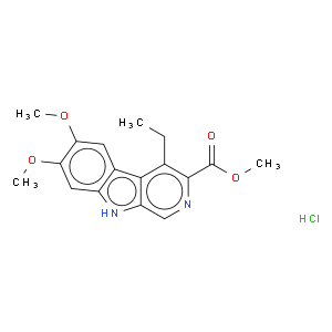 4-Ethyl-6,7-dimethoxy-9H-pyrido[3,4-b]indole-3-carboxylic acid methyl ester hydrochloride