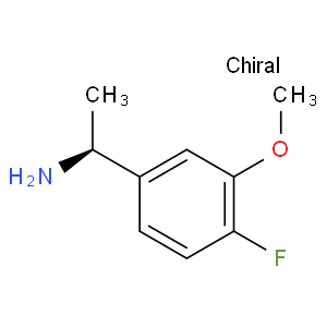 (1s)-1-(4-fluoro-3-methoxyphenyl)ethylamine