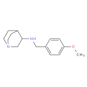 (1-aza-bicyclo[2.2.2]oct-3-yl)-(4-methoxy-benzyl)-amine