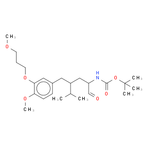 (1s,3s)-{1-formyl-3-[4-methoxy-3-(3-methoxy-propoxy)-benzyl]-4-methyl-pentyl}-carbamic acid tert-butyl ester
