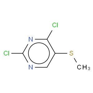 Pyrimidine, 2,4-dichloro-5-(methylthio)-