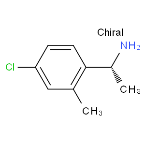 (1r)-1-(4-chloro-2-methylphenyl)ethylamine