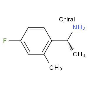 (1r)-1-(4-fluoro-2-methylphenyl)ethylamine