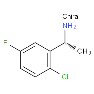 (1r)-1-(2-chloro-5-fluorophenyl)ethylamine