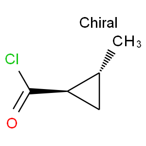 (1r,2r)-2-methylcyclopropanecarbonyl chloride