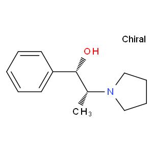 (1s,2r)-1-phenyl-2-(1-pyrrolidinyl)propan-1-ol