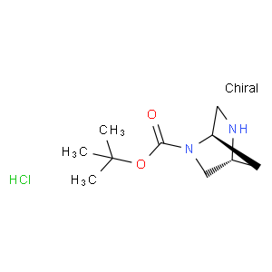 (1r,4r)-2,5-diazabicyclo[2.2.1]heptane-2-carboxylic acid tert-butyl ester hcl