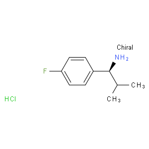 (1s)-1-(4-fluorophenyl)-2-methylpropylamine hcl