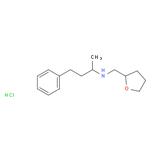 (1-methyl-3-phenyl-propyl)-(tetrahydro-furan-2-ylmethyl)-amine hydrochloride