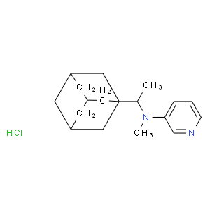(1-adamantan-1-yl-ethyl)-pyridin-3-yl-methyl-amine hydrochloride