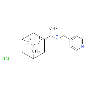 (1-adamantan-1-yl-ethyl)-pyridin-4-ylmethyl-amine hydrochloride