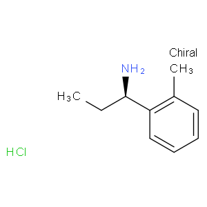 (1r)-1-(2-methylphenyl)propylamine hcl