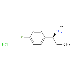 (1s)-1-(4-fluorophenyl)propylamine hcl