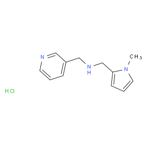 (1-methyl-1h-pyrrol-2-ylmethyl)-pyridin-3-ylmethyl-amine hydrochloride