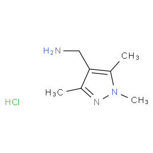 (1,3,5-trimethyl-1h-pyrazol-4-yl)methanamine hydrochloride