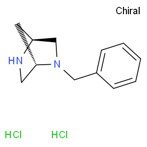 (1s,4s)-2-benzyl-2,5-diazabicyclo[2.2.1]heptane 2hcl