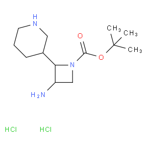 (1-n-boc-piperidin-3-yl-azetidin-3-yl)-amine 2hcl