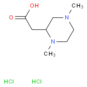 (1,4-dimethyl-piperazin-2-yl)-acetic acid dihydrochloride