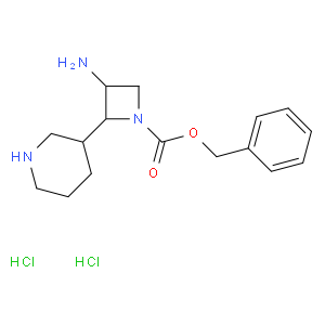 (1-n-cbz-piperidin-3-yl-azetidin-3-yl)-amine 2hcl